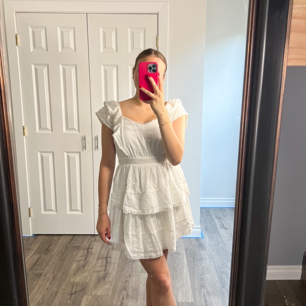 White dress size S